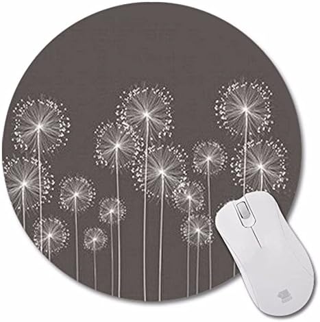 Mouse Pad Thin Support Laptop Non-Skid Rubber Pad Personalized Round Desktop Mouse pad gaming keyboard pack, Shine in Dark design.