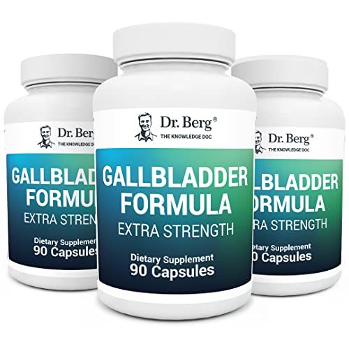 Dr. Berg Gallbladder Formula Extra Strength Made w/Purified Bile