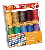 Gutermann 731149-1 Thread Set Natural Cotton 100m x