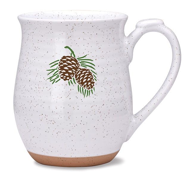 Photo 1 of Cape Shore Weekender Coffee Tea Mug Cup, Pine Cone Gifts for Birthday Christmas, 16 Oz