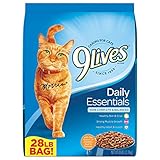 9Lives 28 Lb Daily Essentials Dry Cat Food, Large
