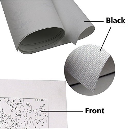 DIY Oil Canvas Painting,Paintwork Paint by Number Kits for Adults Kids Beginner - Romantic Love Autumn 1620 Inch (Frameless)