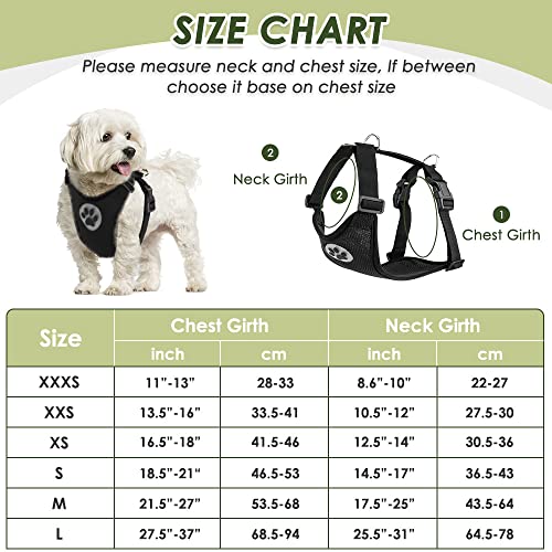Lukovee Dog Safety Vest Harness Seatbelt, Dog Car Harness Seat Belt