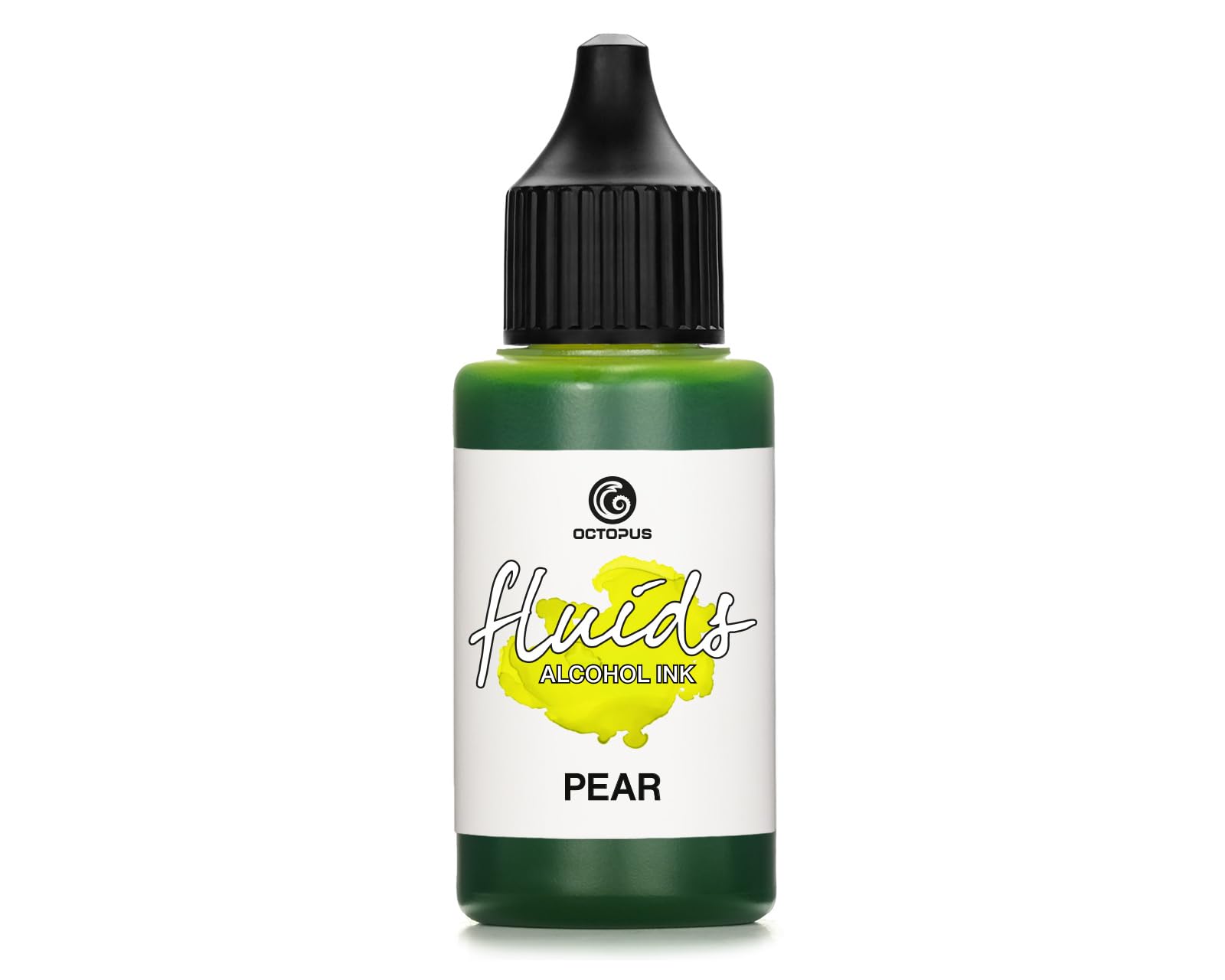 30ml Fluids Alcohol Ink PEAR for Fluid Art and Resin, Green