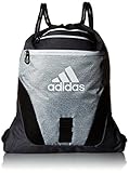 adidas Rumble Sackpack, One Size, Heather Clear Grey/Deepest Space Grey/Black/White