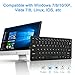 Gofreetech Wireless Keyboard and Mouse Combo 2.4G Ultra Slim Portable 78 Keys Keyboard and Power-Saving Mouse for for Office & Home Use