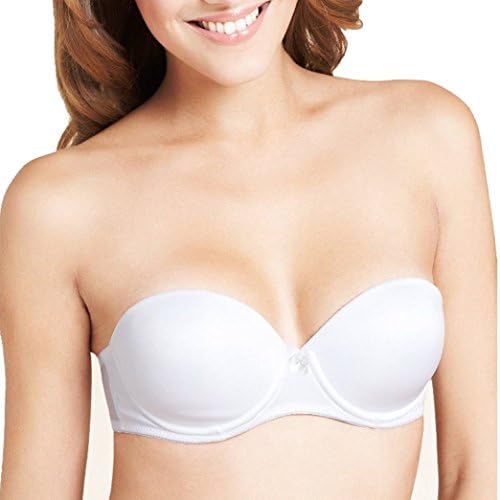 YANDW Push up Strapless Underwire Multiway Bra Invisible Padded Halter Plus Size A B C E E F Cup