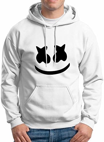 Marshmello Face Unisex Hoodies Size M