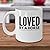 Great Coffee Mug - Loved By A Horse - Cool 11oz White Ceramic Cup