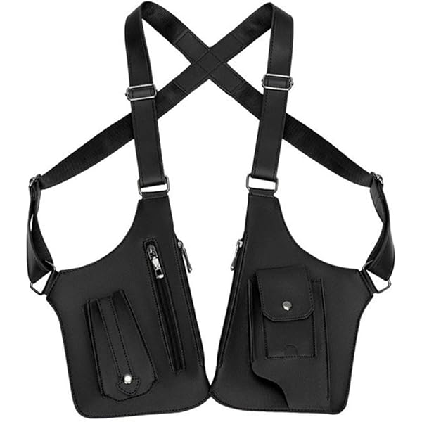 2025 New Double Shoulder Strap Multi-pocket Outdoor Anti-Theft