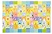 Baby Care Play Mat (Large, Playful - Birds on The Tree) 82'' x 55'' Original One-Piece Reversible Rollable Waterproof Play Mat for Infants, Babies, Toddler, and Kids