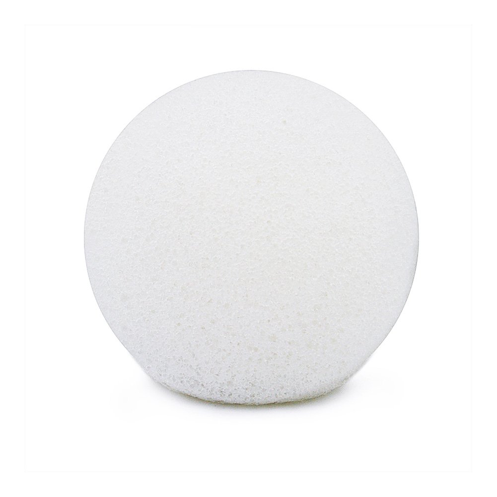 Pure Konjac Sponge All Natural Bebevisa Facial Sponge Deep Cleansing,Gently Exfoliating,Perfect to Combat Spot Prone Skin,Oily Skin Facial Sponge Puff, Face Scrub Face Washer