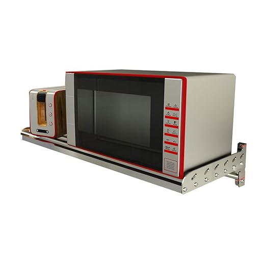 LIANGJUN especiero Estante De Cocina Microondas Montado En La ...