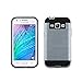 J3 Case, Express Prime Case, Amp Prime Case, CASEPLAY [Metal Brushed Texture] Hybrid Armor Defender Protective Case Cover for Samsung Galaxy J3 / Express Prime / Amp Prime (Silver)