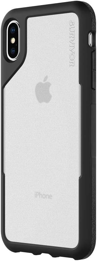 Griffin Survivor Endurance Case for Apple iPhone Xs Max - Black/Grey - GIP-015-BGY