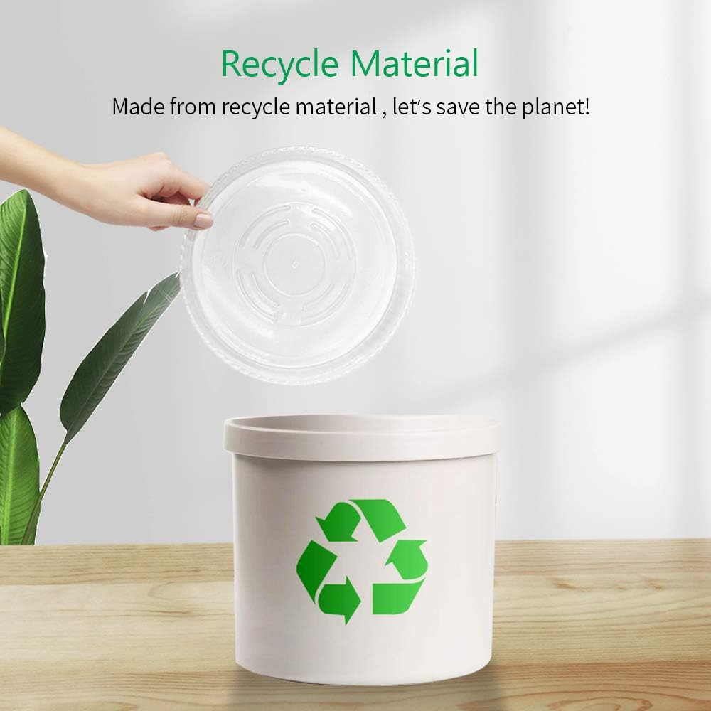 JOYSEUS Plant Saucers - 12 inch - Durable Plastic Plant Tray for Flower Pots, Clear Plant Saucer for Indoor Plants Pots & Outdoor Plants (4 Pack) : Garden & Outdoor