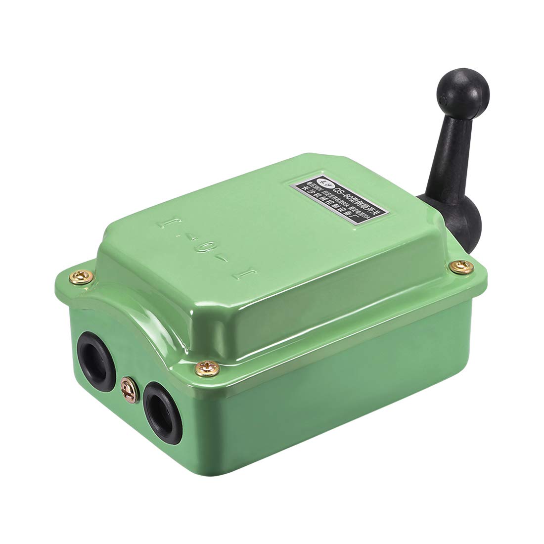 sourcing map Drum Switch QS-60 3 Positon Forward/Off/Reverse Motor Control 60A