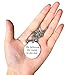 Bassion 2 Pcs Stainless Steel Inspirational Necklace Jewelry Lettering Pendant Necklace Gift for Women Girls - You Are Braver Stronger Smarter Than You Think