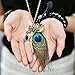 NIANPU Vintage Bronze Peacock with Peacock Feather Long Retro Fashion Necklace