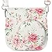 Flylther Compatible Mini 8 9 Camera 8-in-1 Accessories Bundles Set for Fujifilm Instax Mini 8 9 Instant Film Camera(Case,Albums,Frames,Film Stickers,Colored Filters,Selfie Lens) - White Flower