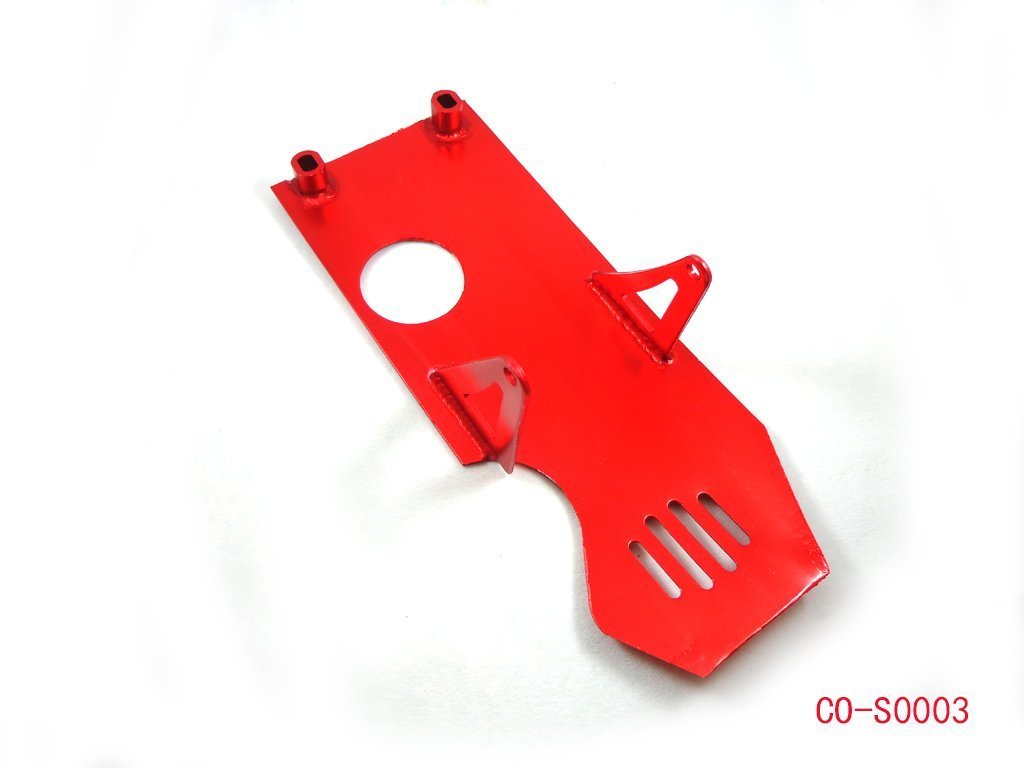 Skid Plates Silver Skid Plate Skidplate for Honda XR50 CRF50 Z50 XR CRF