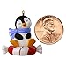 Hallmark Keepsake Mini Ornament 2018 Year Dated, A Sweet Sled Petite Penguin 3rd Miniature, 1.31