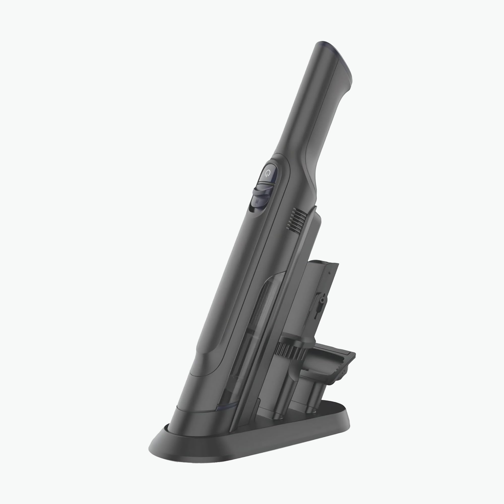 Photo 1 of PROMOMO Handheld Vacuum Cordless, Lightweight 1.4lb with Powerful Suction, Charging Dock, Single Touch Empty and Detachable Dust Cup, Portable Mini Car Vac for Home Office and Pet Hair (Dark Grey)