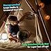 Canicove Teepee Tent for Kids - Award Winning 100% Cotton Play Tent - Large Indoor/Outdoor Tipi for Boys & Girls + Free Fun Flags!
