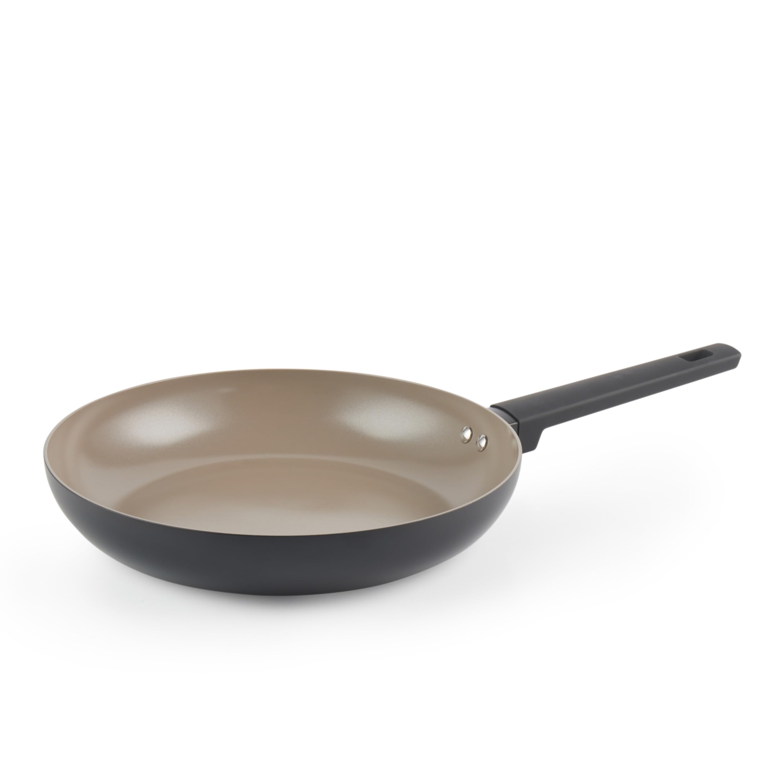 Salter Recycled Ceramic 28 cm Frying Pan – Aluminium Body, Healthy PFOA & PFAS-Free Non-Stick Coating, Induction Suitable, Easy Clean, Toxin-Free, Stay Cool Handle