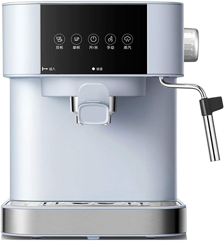 Domestic coffee machines,Office Home Italian Microcomputer Touchscreen Steam Milk Frother Semi-Automatic Coffee Machine Cappuccino