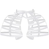 Hercicy Pannier Petticoat Women, Victorian Bustle Cages Hoop Skirt Petticoat for Women Under Dress, Christmas Party Costume