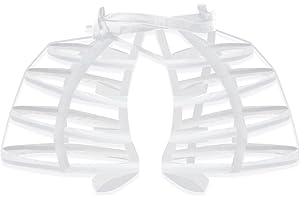 Hercicy Pannier Petticoat Women, Victorian Bustle Cages Hoop Skirt Petticoat for Women Under Dress, Christmas Party Costume