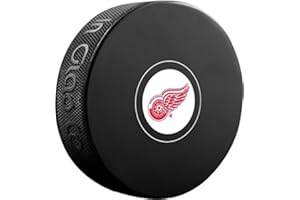 NHL Detroit Red Wings Sher-Wood Souvenir Autograph Hockey Puck