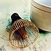 HARU MATCHA - KUROCHIKU Black Bamboo Chasen - Handcarved Matcha Greentea Whisk (100 Prongs)