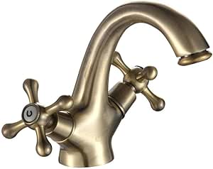 Griferia Baño Grifo Antiguo Todo De Cobre Cuenca Europea Grifo Idílico