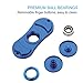 Posife EDC Spinner Fidget Toy - Metal -R188 Bearings - Table Top & Hand Spinning - For Relieving Stress, Anxiety & Boredom - For Kids & Adults