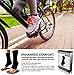SB SOX Compression Ankle Brace (1 Pair) – Ankle Support Sleeve for Men & Women – Relief for Achilles, Sprains, Plantar Fasciitis (Solid Black, X-Large)