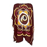 NFL Washington Redskins Womens NFL Caftan, Red, One Size Fits Most