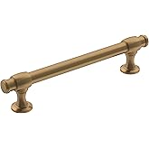 Amerock | Cabinet Pull | Champagne Bronze | 5-1/16 inch (128 mm) Center-to-Center | Winsome | 1 Pack | Drawer Pull | Cabinet 