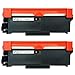 Precise Point Compatible High Yield Toner Cartridge Replacement for Brother TN630 TN660 (Two Black Toner Cartridge, 2-Pack)