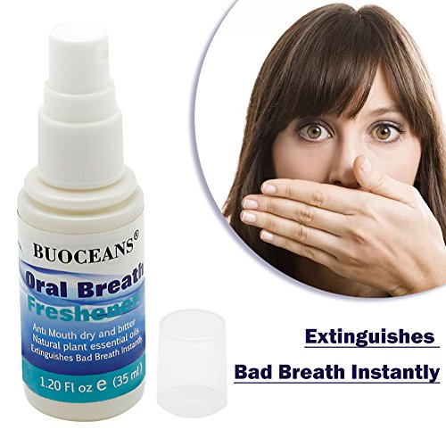 image for BUOCEANS Oral Breath Fresheners, Moisturizing Mouth Spray, Breath Form