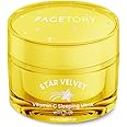 FACETORY Star Velvet Vitamin C Illuminating Sleeping Mask with Antioxidants- Evens Tone, Moisturizes, Protecting, Overnight Face mask, Cruelty-Free, No Fragrance, 50ml/ 1.69 oz