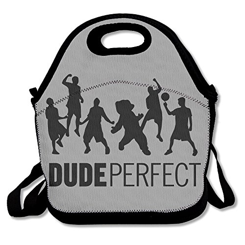 SuperWW Dude Perfect Logo Lunch Bag Tote Handbag