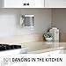 Sanus Wireless Speaker Wall Mount for Sonos PLAY:1 & PLAY:3 - Tool Free Tilt & Swivel Adjustments For Best Audio - Single (White) - WSWM1-W1