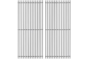 Dongftai 19 1/4 Inch (2-Pack) Stainless Steel Cooking Grid Replacement Parts for Traeger 22 Series and Pit Boss Pellet Grills (2 PC for Traeger 22 Series)