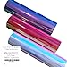 Styletech Opal-6-Pack Opal Vinyl sheets, 6-pack, Blue/Pink/and White 6 Count