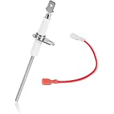 903600 Furnace Flame Sensor Rod with Wiring Harness, Compatible with Nordy-ne Inter-therm M2 M3 G6 Furnaces, Replace 632396 632143 632316
