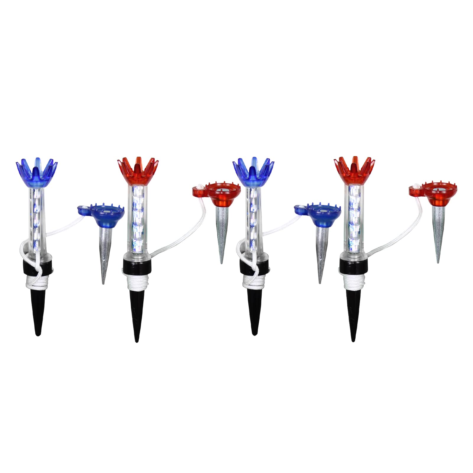 Scott Edward Golf Practice Tees, 3/4/8 Pieces Packed, Magnet Tee and Rubber Tee,Indoor and Outdoor,for Driving Range and Practice Mat