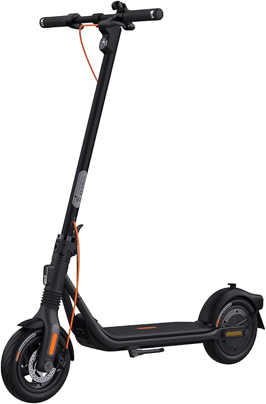 , Patinete eléctrico, Modelo F2 Pro E para Adultos, 25 km/h de Velocidad máxima, ​​55 km de autonomía, Intermitentes, Suspensión Delantera