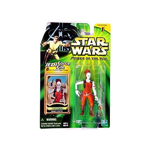 Star Wars Power of the Jedi Phantom Menace - Bounty Hunter Aurra Sing